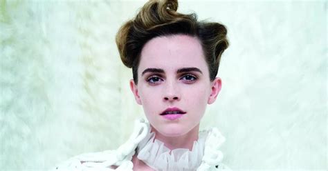 emma watson tit|Emma Watson poses TOPLESS for steamy Vanity Fair shoot